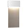 Stratum 9.5"H Large White Accented White Dark Sky LED Outdoor Sconce