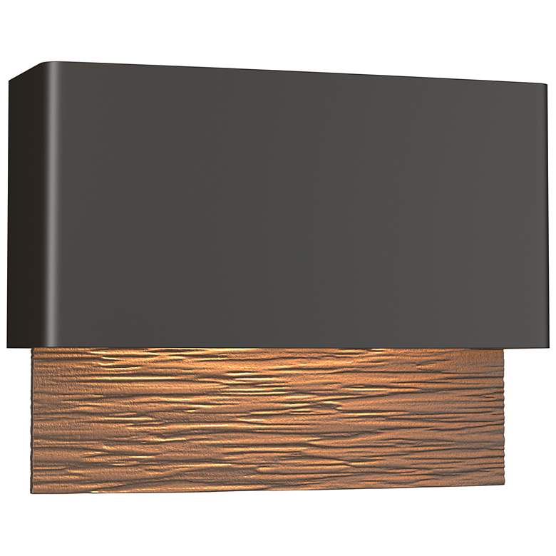 Image 1 Stratum Dark Sky LED Outdoor Sconce - Bronze Finish - Bronze Accents