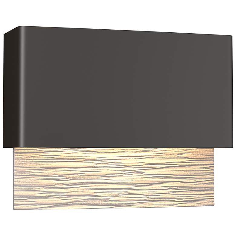 Image 1 Stratum Dark Sky LED Outdoor Sconce - Bronze Finish - Steel Accents