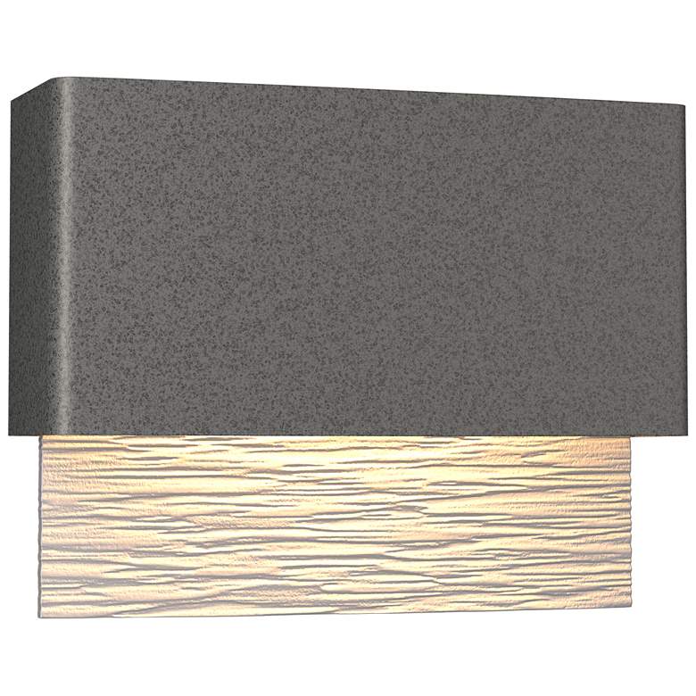 Image 1 Stratum Dark Sky LED Outdoor Sconce - Iron Finish - Steel Accents