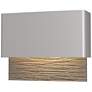 Stratum Dark Sky LED Outdoor Sconce - Steel Finish - Iron Accents