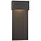 Stratum Large Dark Sky LED Outdoor Sconce - Bronze Finish - Bronze Accents