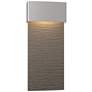 Stratum Large Dark Sky LED Outdoor Sconce - Steel - Iron Accents
