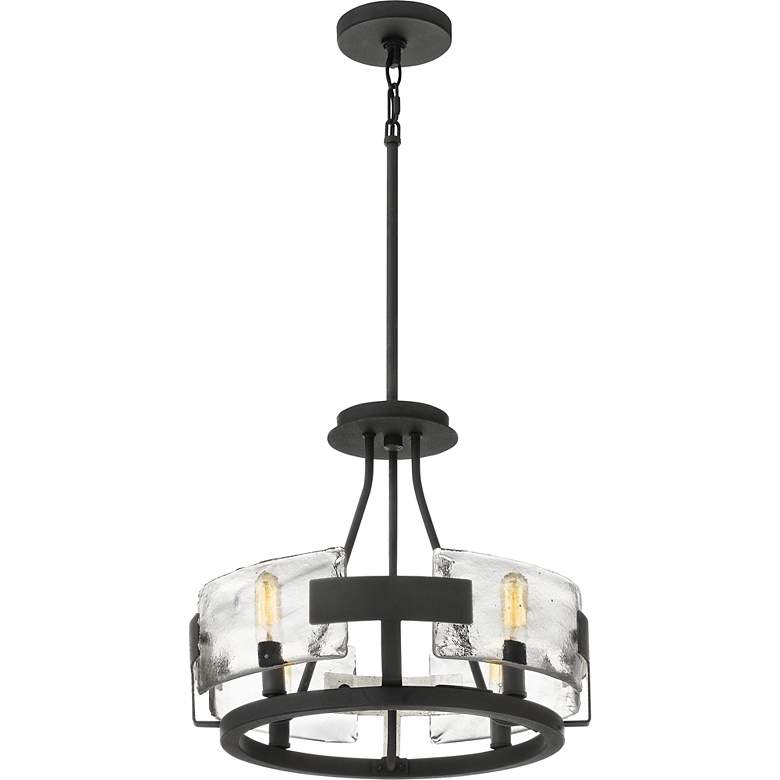 Image 2 Stratum Royal Ebony Semi-Flush Mt more views