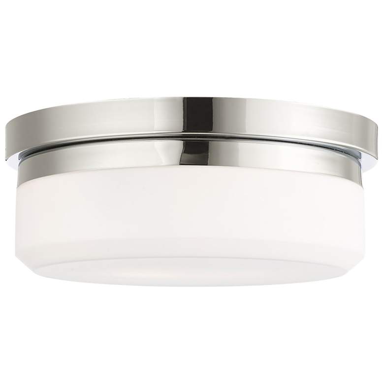 Image 1 Stratus 11-in W Chrome Flush Mount Light
