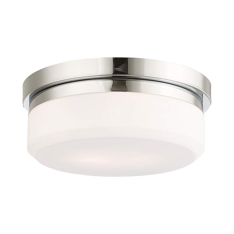 Image 4 Stratus 11-in W Chrome Flush Mount Light more views