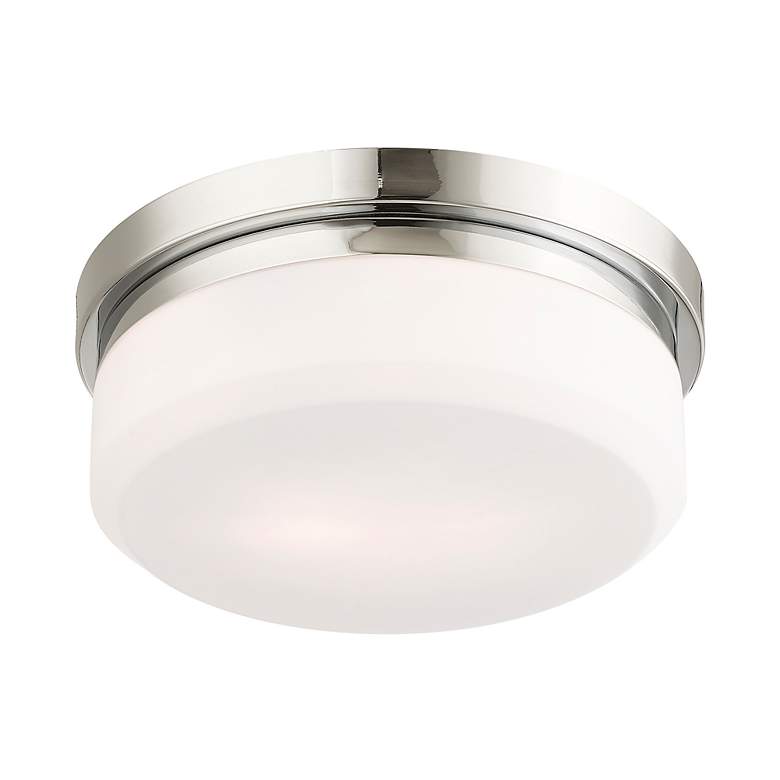Image 5 Stratus 11-in W Chrome Flush Mount Light more views