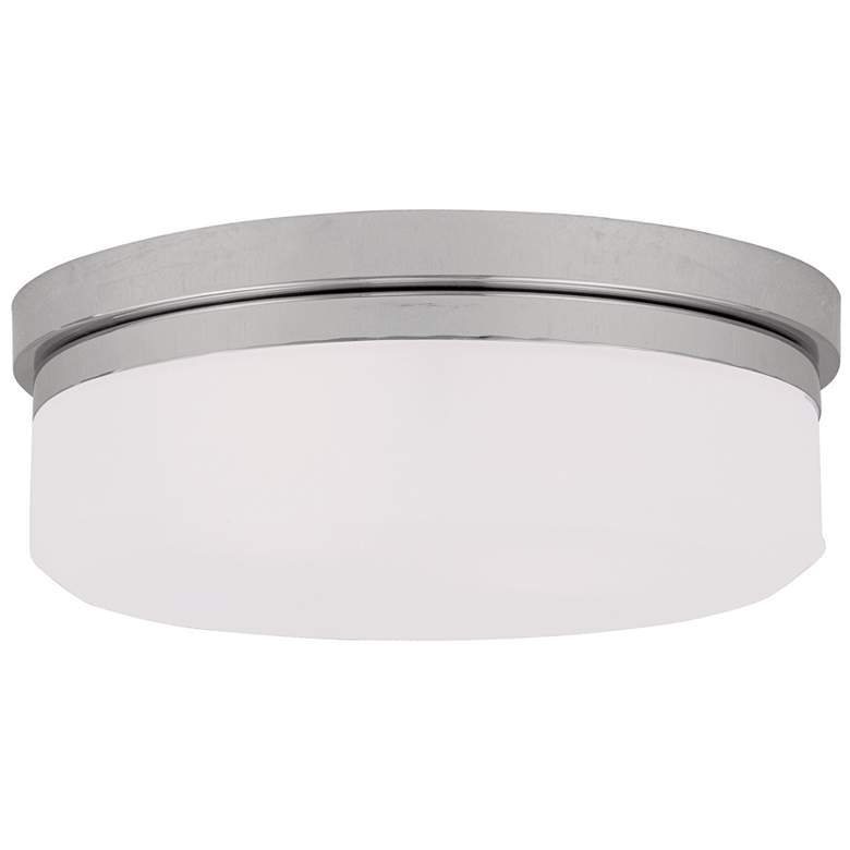 Image 1 Stratus 13-in W Chrome Flush Mount Light