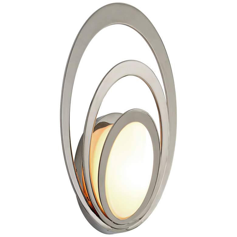 Image 1 Stratus 15 inch High Polished Stainless LED Outdoor Wall Light