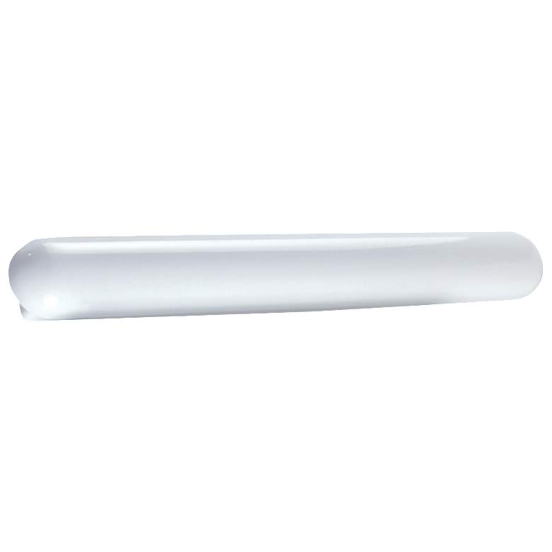 Image 1 Stratus 27 inch LED Vanity - White Finish - White Acrylic Shade