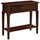 Stratus 30" Wide Heartwood Cherry Wood Hall Stand Table