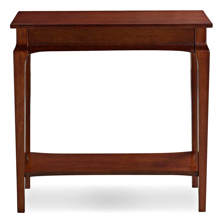 Image 7 Stratus 30 inch Wide Heartwood Cherry Wood Hall Stand more views