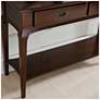 Stratus 48" Wide Heartwood Cherry Wood 2-Drawer Traditional Sofa Table