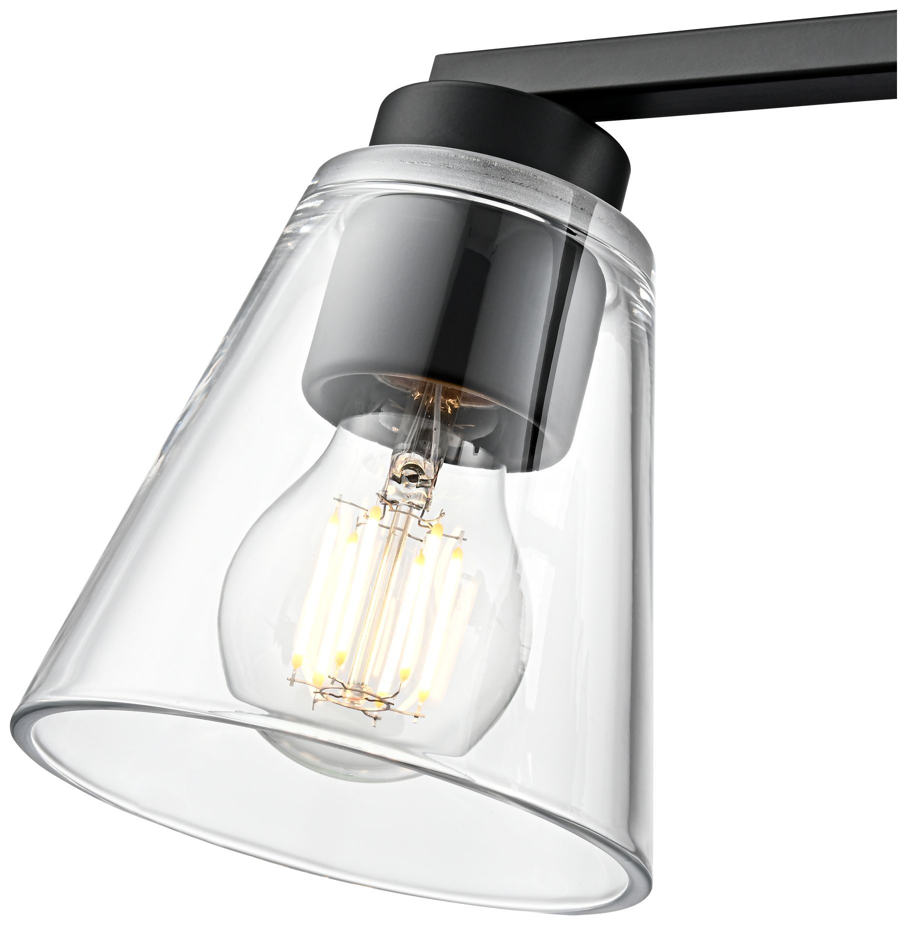 Image 7 Strayhan 22" Wide 3-Light Vanity in Matte Black more views