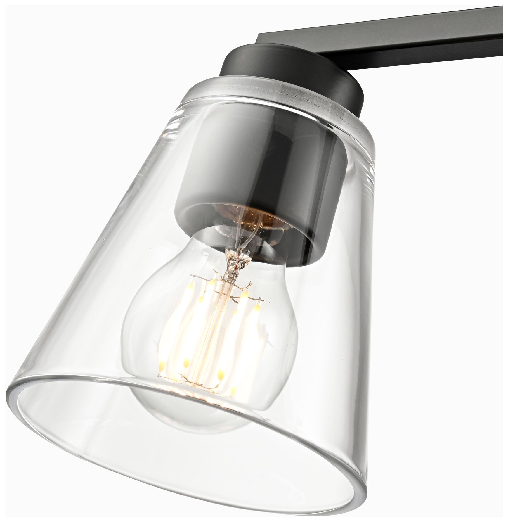 Image 6 Strayhan 31" Wide 4-Light Vanity in Matte Black more views