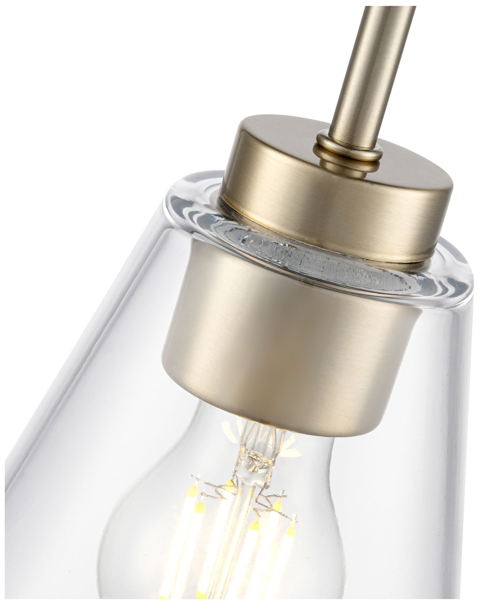 Image 5 Strayhan 5.75" 1-Light Mini Pendant in Modern Gold more views