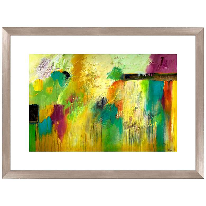 Image 1 Streaks of Passion 32 inch Wide Giclee Framed Wall Art