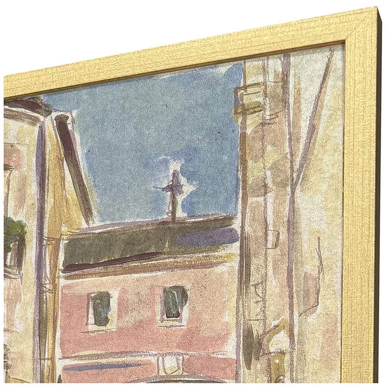 Image 4 Street Scene Vibes I 22"W x 28"H Framed Art - Set of 2 more views