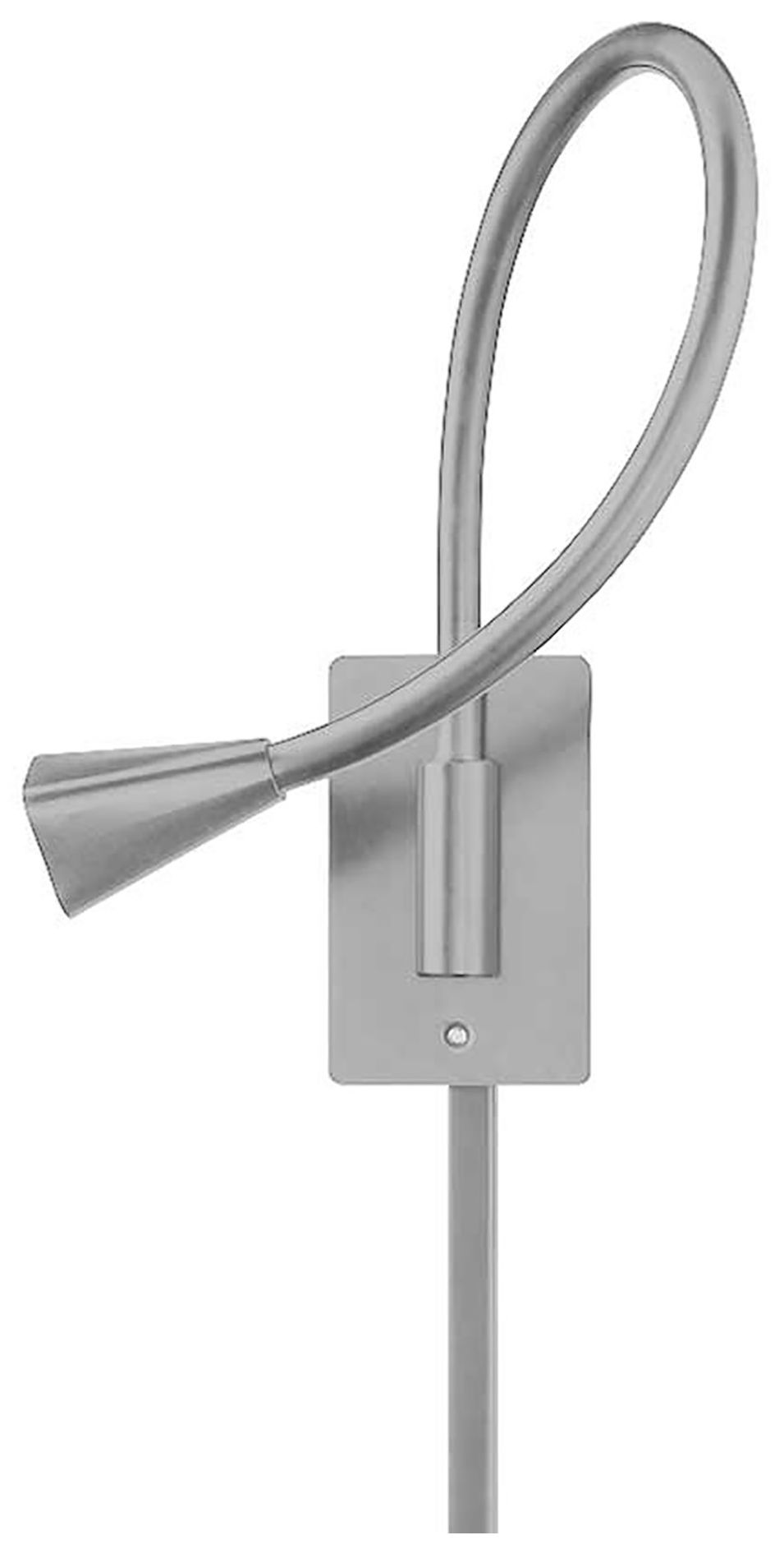 Stretch 12"H x 3"W 1Light Headboard Light in Titanium 59Y36 Lamps