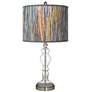 Striking Bark Giclee Apothecary Clear Glass Table Lamp