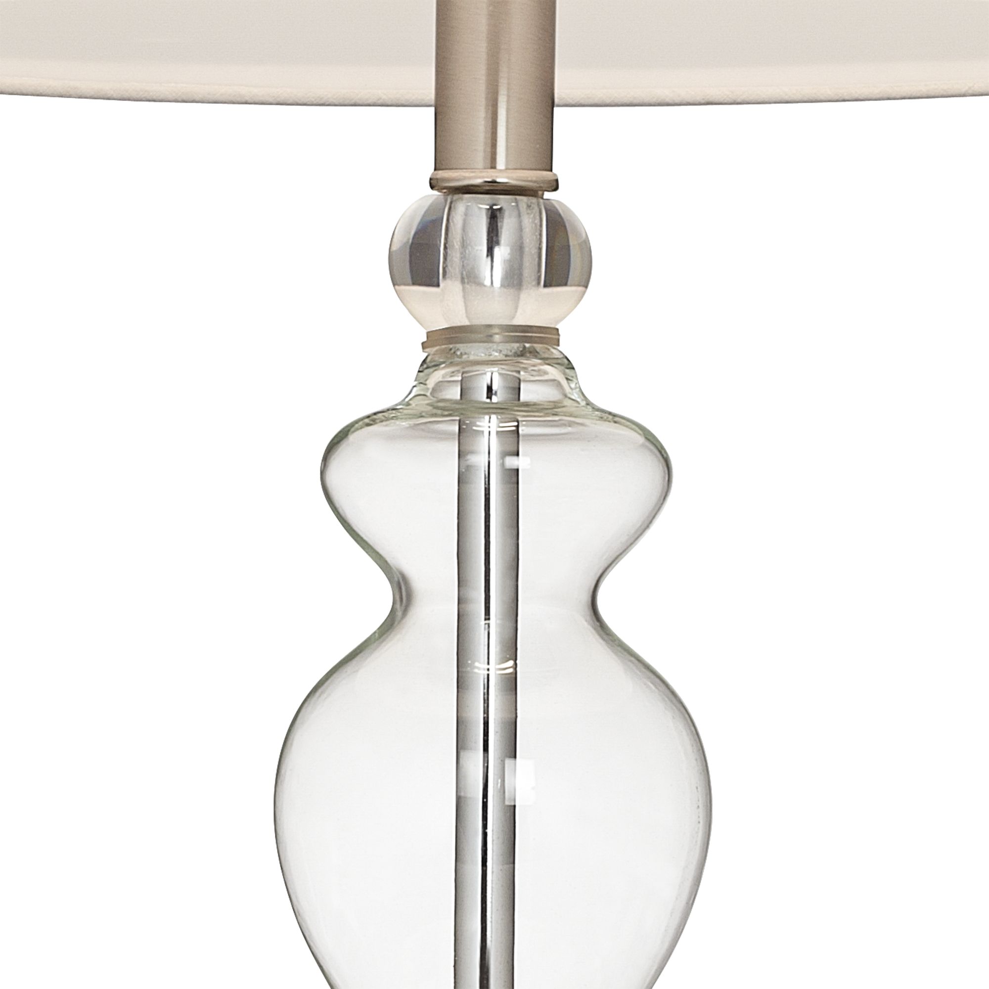 Image 2 Striking Bark Giclee Apothecary Clear Glass Table Lamp more views