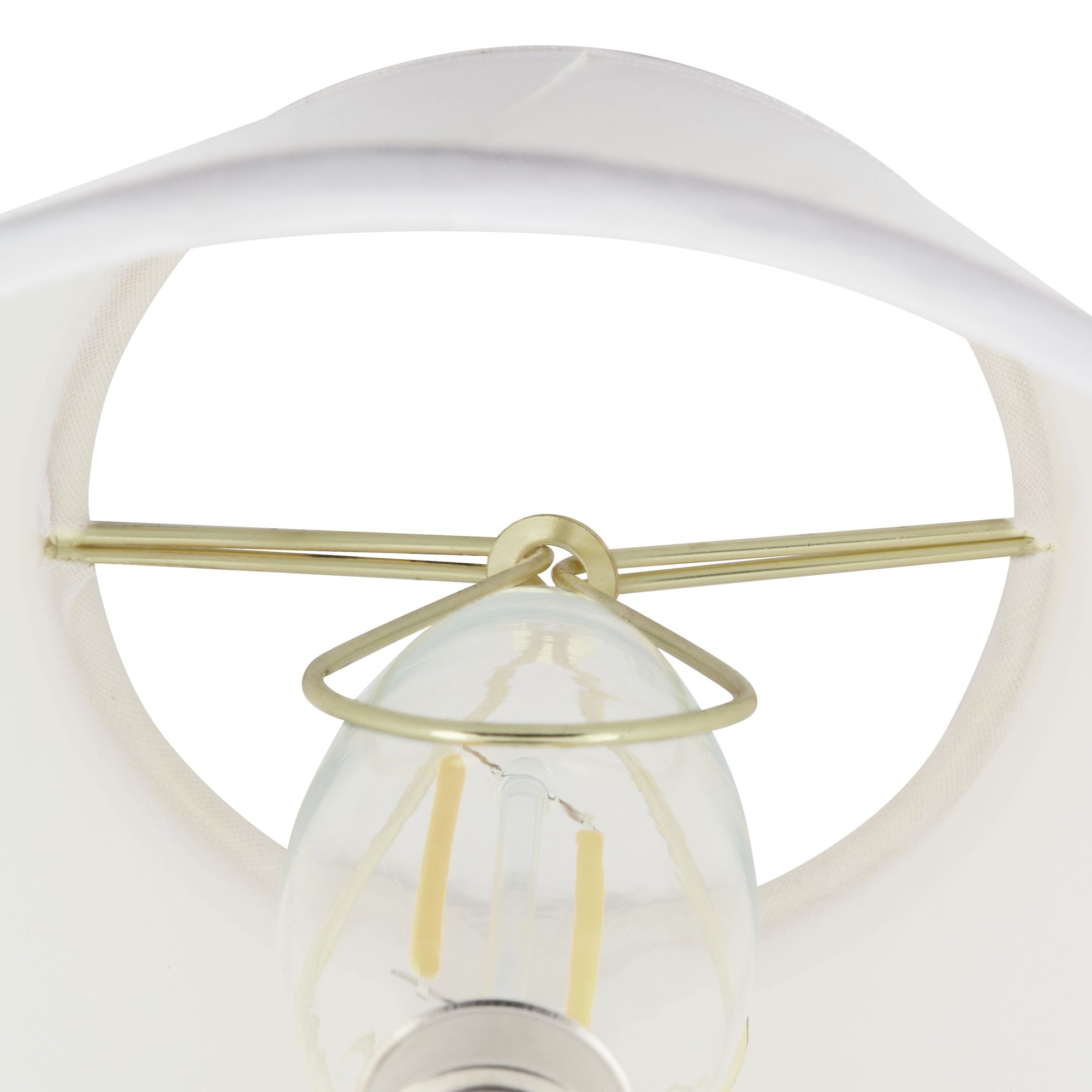 Image 4 Stripes Noir Giclee Set of Four Shades 3x6x5 (Clip-On) more views