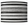 Stripes Noir Giclee Shade 12x12x8.5 (Spider)