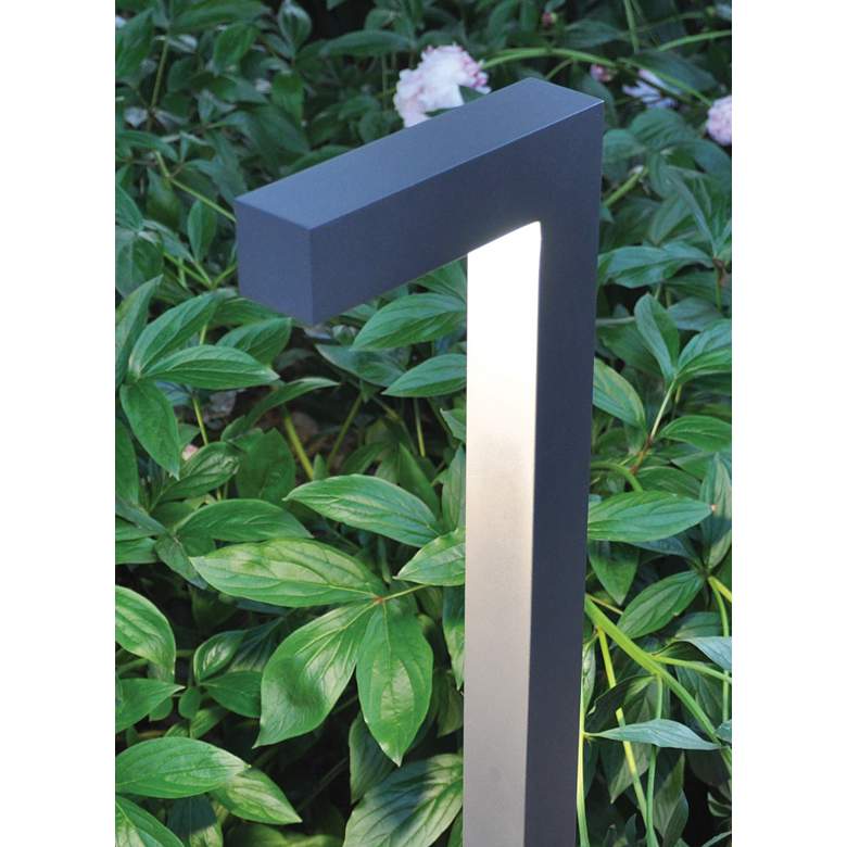 Image 3 Strut 18" High Charcoal LED Landscape Path Light more views