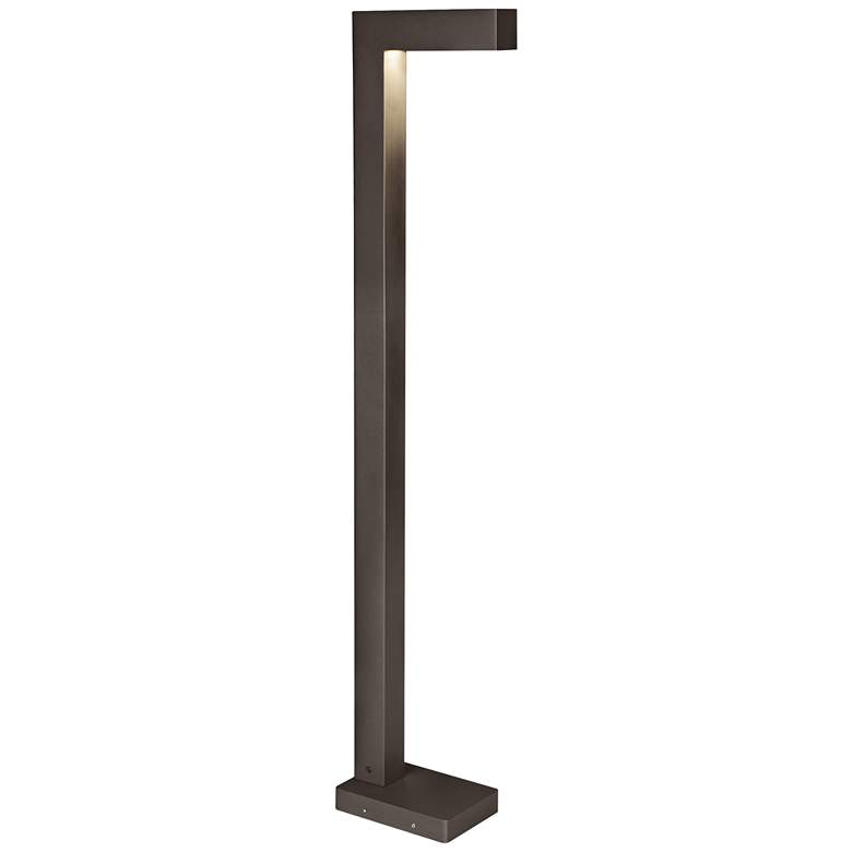 Image 1 Strut 42" High Black LED Landscape Bollard Light