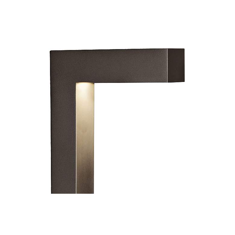 Image 2 Strut 42" High Black LED Landscape Bollard Light more views