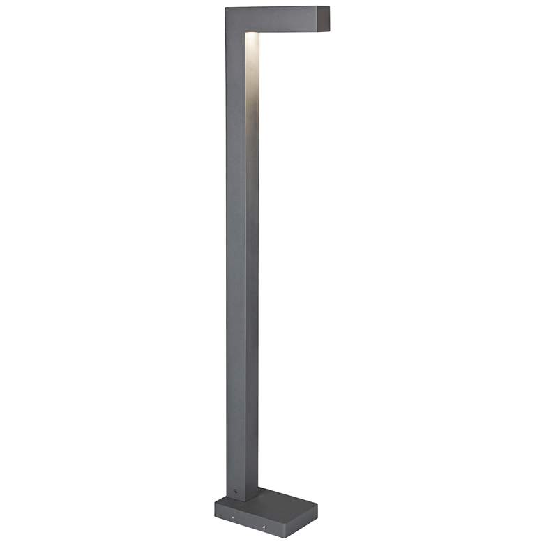 Image 1 Strut 42" High Charcoal Finish LED Landscape Bollard Light