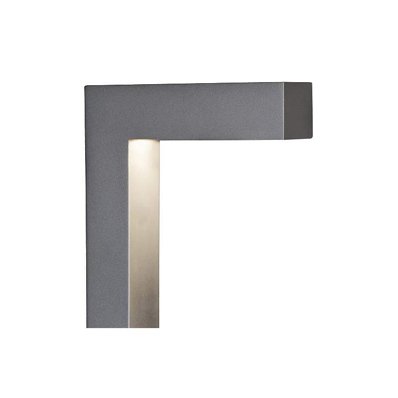 Image 2 Strut 42" High Charcoal Finish LED Landscape Bollard Light more views