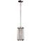 Struttura 7 1/2" Wide Polished Nickel Mini Pendant Light