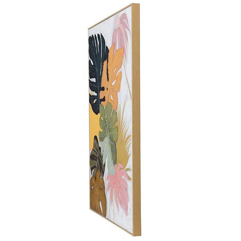Image 3 Stu Stipules I 32.5" x 48.2" Natural Hand Painted Framed Canvas W more views