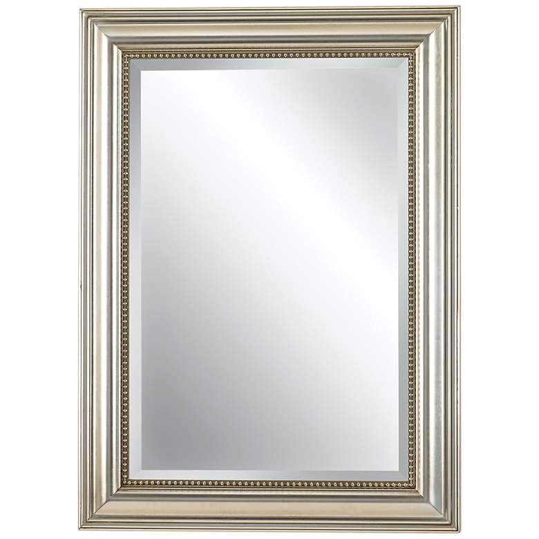 Image 3 Stuart Silver Leaf 26 3/4" x 36 3/4" Wall Mirrors Set of 2 more views