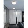 2_Studio 15.5" Wide Satin Brass LED Ceiling Flush Mount more views