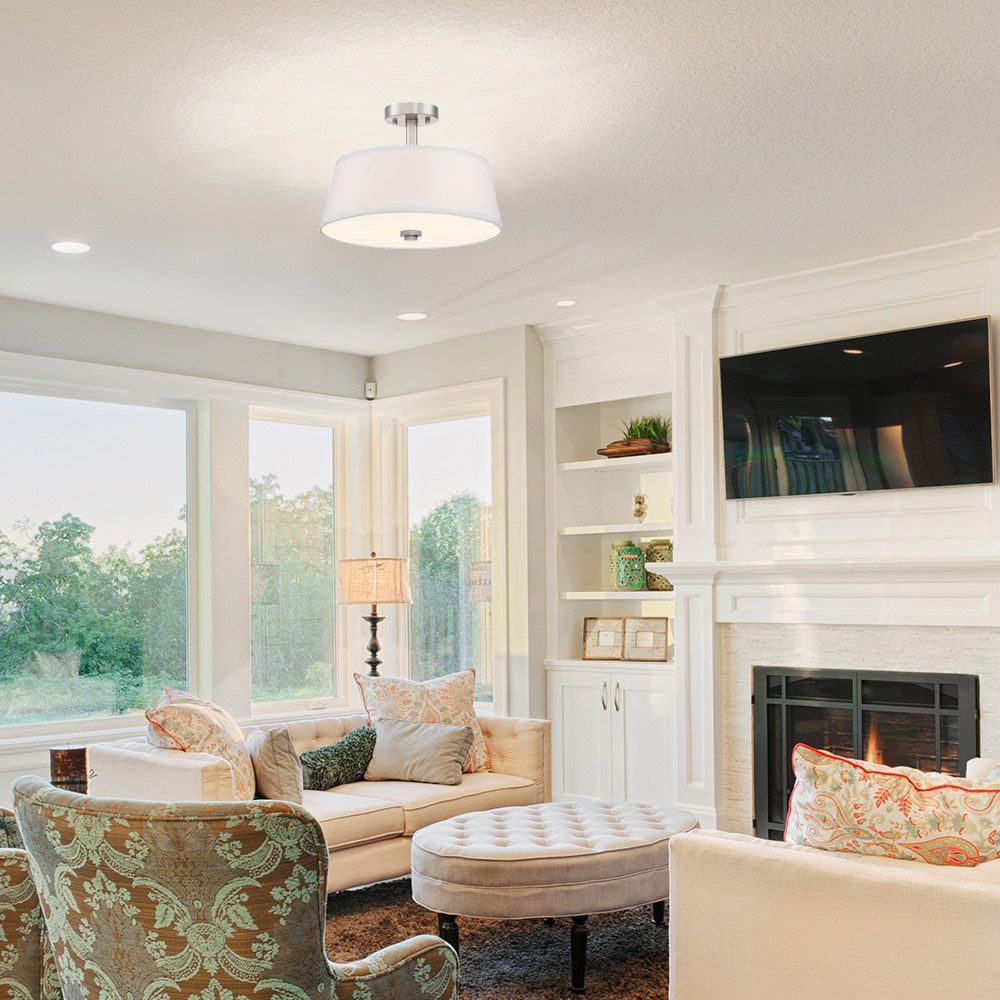 Image 3 Studio 2 Light Semi-Flush more views