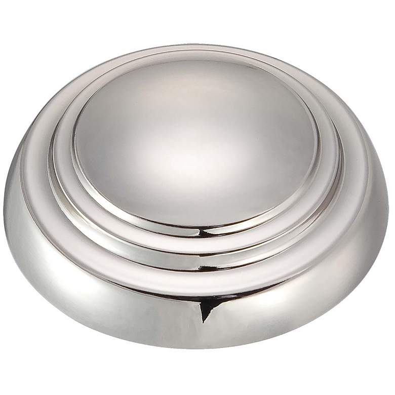 Image 3 Studio 5 16" Wide Polished Nickel Drum Ceiling Light more views