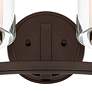 3_Studio 5 9" High Painted Bronze 2-Light Wall Sconce more views