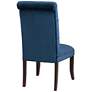 Studio 55 Dillan 21 1/2" Wide Blue Tufted Dining Chairs Set of 2 in scene