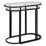 Thumbnail4 of Studio 55 Evie 24" Wide Black Nesting Tables Set of 2 more views