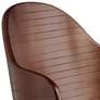 4_Studio 55D Darnton 26 1/2" Black Faux Leather Swivel Counter Stool more views