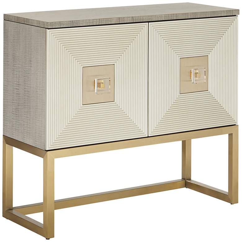 Image 3 Studio 55D Fleming 39" Wide Modern Luxe Accent Cabinet