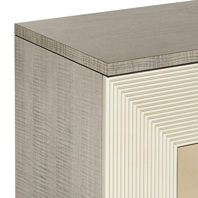 Image 4 Studio 55D Fleming 39" Wide Modern Luxe Accent Cabinet more views