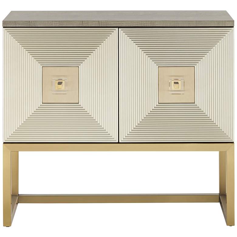 Image 7 Studio 55D Fleming 39" Wide Modern Luxe Accent Cabinet more views