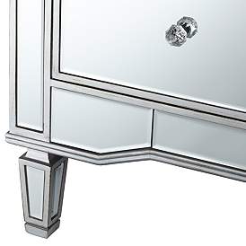 Image5 of Studio 55D Josephine 42" Wide 3-Drawer Mirrored Accent Chest more views