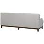 Studio 55D Kai 82 3/4" Wide Light Gray Herringbone Tufted Sofa in scene