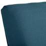 3_Studio 55D Katy 29" Wide Blue Linen Push Back Recliner Chair more views