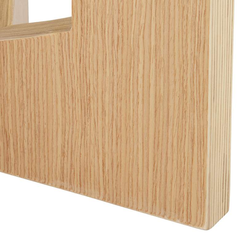 Image 4 Studio 55D Lutebrand 19" Wide Light Wood Side Table more views