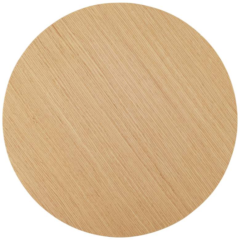 Image 5 Studio 55D Lutebrand 19" Wide Light Wood Side Table more views